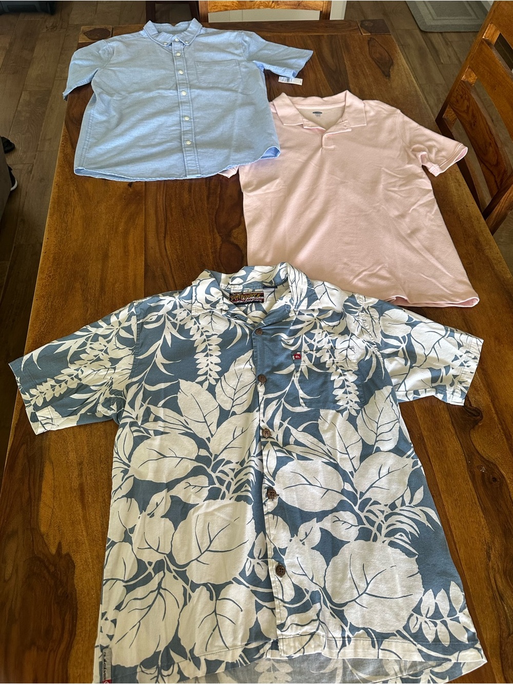 Boy’s Polos & Quicksilver Hawaiian Aloha shirt